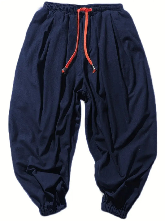 Loose Fit Casual Pants for Men